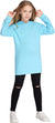 Arshiner Girls Hoodies Kids Long Pullover Hooded Sweatshirt with Kangaroo Pocket