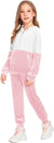 Arshiner Girls 2 Piece Outfits Tracksuits Long Sleeve Sweatshirts and Sweatpants Sweatsuits Activewear Sets