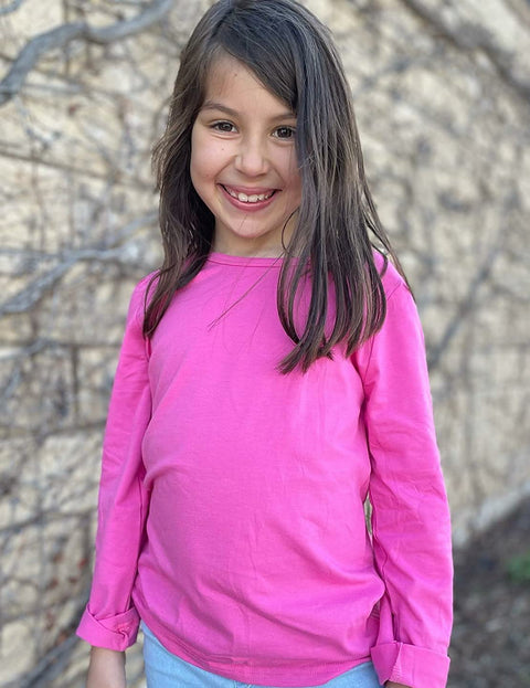 Arshiner Kids 3 Pack Long Sleeve Tees Girls Tees 3pcs Shirts