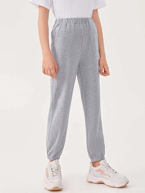 Arshiner Kids Girls Tie Dye Joggers Comfort Loose Sweatpants High Waist Trouser