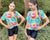 Arshiner Girls Casual Tie Dye Short-Sleeve T-Shirt Cute Print Summer Blouse for Girls Twist Front Tunic Tee Tops