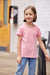 Arshiner Kids 2 Pack Short Sleeve Tees Girls Basic Tees 2pcs Shirt for Tie Dye