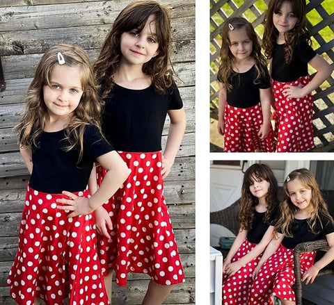 Arshiner Girls Floral Dress Short Sleeve Summer Dresses Skater Twirl Sundress for Girls 4-13 Years