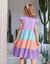 Arshiner Girl's Summer Dresses Ruffle Sleeve Tiered Swing Midi Casual Sundress with Pockets