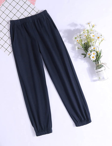 Arshiner Kids Girls Tie Dye Joggers Comfort Loose Sweatpants High Waist Trouser