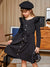 Arshiner Girls Long Sleeve Dress Casual Fall Dress A Line Belted Midi Dress with Pockets for Kids 5-14Y