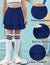 Arshiner Girl's Sport Skirts with Shorts Athletic Performance Pleated Skort with Pockets for Golf, Tennis, Running, 4T-13