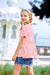 Arshiner Girl's Peplum Tops Short Sleeve T Shirts for Girls Casual Tunic Tops Layered Hem Babydoll Peplum Blouse 4-12 Years
