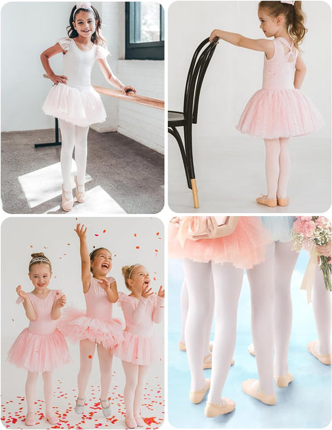 Arshiner Ballet Tights for Girls Footed Ultra Soft Pro Dance Tights