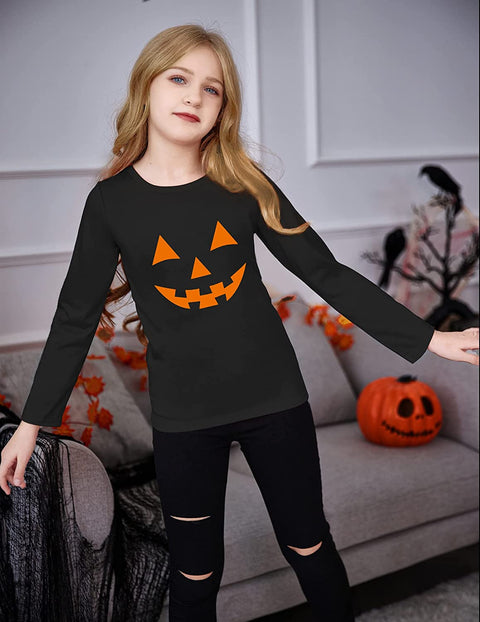 Arshiner Kids 2 Pack Long Sleeve Tees Girls Basic Tees