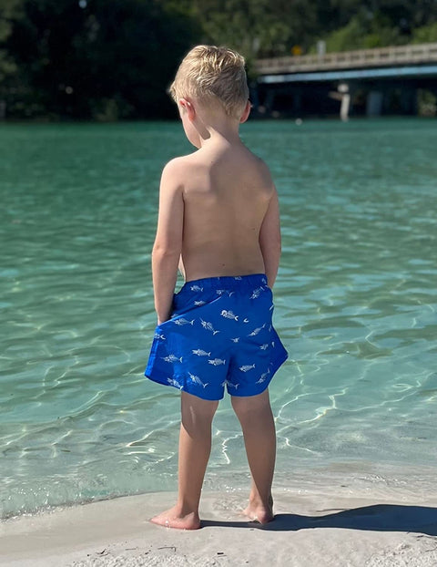 Arshiner Boys Quick Dry Swim Trunks Kids Beach Board Shorts Swim Shorts Little Boys Bathing Suit