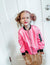 Arshiner Girls Bomber Jacket Casual Coat Zip Up Outerwear with Pockets for 4-12 Years