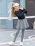 Arshiner Girls Sports Skirted Leggings Casual Ruffle Skater Skirt with Athletic Pants Pantskirts