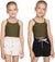 Arshiner Girls Crop Top Cami Racerback Tank Ribbed Knit Crop Tops 2-Pack Camisole