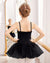 Arshiner Girls Camisole Ballet Leotards Sparkly Dance Dress with Tutu Skirted Sequin Ballerina Costume for Toddlers