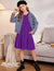 Arshiner Girls Long Sleeve Cold Shoulder Tiered Ruffle Pleated Pockets Dress for 4-14 Years