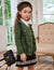 Arshiner Girls Cardigan Sweaters Ruffle School Uniform Sweater V Neck Button Front Outerwear 4-13 Years