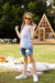 Arshiner Girls Summer Sleeveless T-Shirt Casual Tops Kids A-line Lace Tank Top