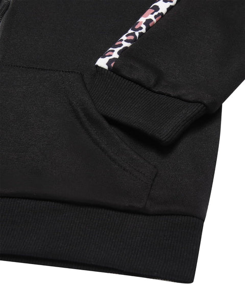 Arshiner Girls Jogger Set 2 Piece Outfits Zip Up Hoodie Sweatsuits