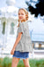 Arshiner Girl's Peplum Tops Short Sleeve T Shirts for Girls Casual Tunic Tops Layered Hem Babydoll Peplum Blouse 4-12 Years
