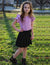 Arshiner Girl's Tennis Skirts with Shorts Athletic Pleated Skirt Workout Performance Skorts with Pockets for Kids 4-13Y