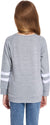 Arshiner Girls Crewneck Sweatshirt Color Block Long Sleeve Knit Sweaters Tunic Tops for 5-13 Years