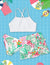 Arshiner Girls Bathing Suits 3 Piece Swimsuit with Cover Up Skirt Beach Surf Floral Tankini Swimwear for 5-14 Years