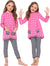 Arshiner Little Girls Clothing Sets Bunny Long Sleeve Outfits 2 PCS Top Leggings Sets
