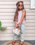 Arshiner Girls' Tunic Tops Summer Casual Blouses Ruffle Chiffon Swiss Dot Shirts