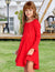 Arshiner Girl Long Sleeve A Line Skater Casual Twirly Casual Dress
