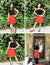 Arshiner Girls Kids Casual High Waist Flared Pleated Skater Skirt with Shorts