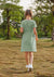 Arshiner Girls Short Sleeve Dress Adjustable Cinched Waist Midi Casual T-Shirt Dress with Pockets
